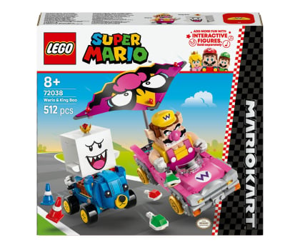 Klocki LEGO® LEGO Super Mario 72038 Mario Kart™ — Wario i King Boo